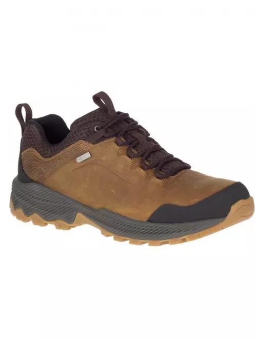 Merrell Forestbound Wtpf férfi vízhatlan túracipő barna színben 2